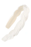 TASHA BRAIDED PLEATED HEADBAND