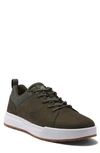 Timberland Logo-patch Low-top Sneakers In Deep Lichen Green
