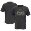 Fanatics Youth  Branded  Heather Charcoal Vegas Golden Knights 2023 Western Conference Champions Lock In Heather Charcoal