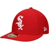 NEW ERA NEW ERA SCARLET CHICAGO WHITE SOX LOW PROFILE 59FIFTY FITTED HAT