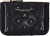 Comme Des Garçons Comme Des Garcons Wallets Black Patent Polka Dot Pouch In Black