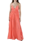 Jonathan Simkhai April Tiered Cotton-poplin Maxi Dress In Pink
