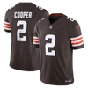 NIKE NIKE AMARI COOPER BROWN CLEVELAND BROWNS VAPOR F.U.S.E. LIMITED JERSEY