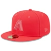 New Era Red Arizona Diamondbacks 2023 Spring Color Basic 59fifty Fitted Hat In Red