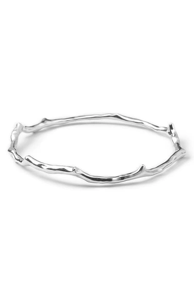 Ippolita Coral Branch Bangle Bracelet In Silver