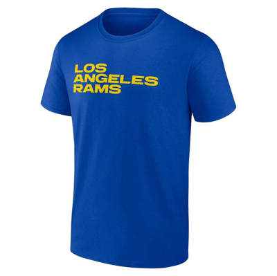 Fanatics Branded  Royal Los Angeles Rams Home Field Advantage T-shirt