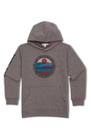 Threads 4 Thought Kids' Explore Graphic Hoodie In Heather Grey