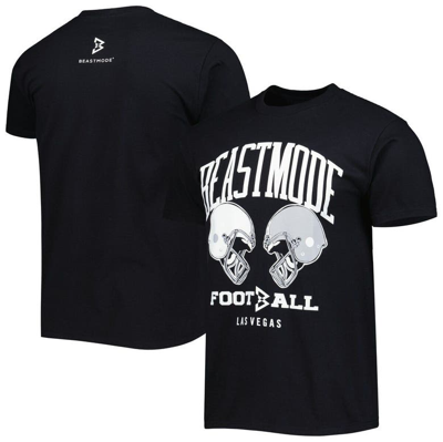 Beast Mode Black Football T-shirt