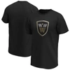 ADPRO SPORTS BLACK VANCOUVER WARRIORS PRIMARY LOGO T-SHIRT