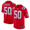 NIKE NIKE MIKE VRABEL RED NEW ENGLAND PATRIOTS RETIRED PLAYER ALTERNATE GAME JERSEY