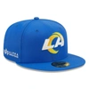 NEW ERA X ALPHA INDUSTRIES NEW ERA X ALPHA INDUSTRIES ROYAL LOS ANGELES RAMS ALPHA 59FIFTY FITTED HAT