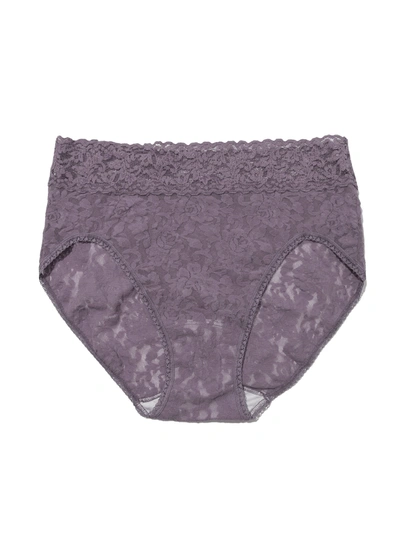 Hanky Panky Signature Lace French Brief Dusk Grey In Purple