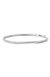 Ippolita Sterling Silver Squiggle Bangle In Silver