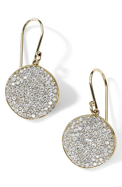 Ippolita Women's Stardust Medium Flower 18k Green Gold & Diamond Drop Earrings