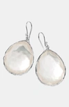 Ippolita Sterling Silver Wonderland Teardrop In Mother-of-pearl Earrings