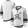 ADPRO SPORTS YOUTH WHITE/GRAY CALGARY ROUGHNECKS SUBLIMATED REPLICA JERSEY
