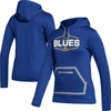 ADIDAS ORIGINALS ADIDAS BLUE ST. LOUIS BLUES TEAM PULLOVER HOODIE