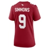 Nike Isaiah Simmons Arizona Cardinals  Women's Nfl Game Football Jersey In Cardinal