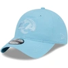 New Era Light Blue Los Angeles Rams Core Classic 2.0 Brights 9twenty Adjustable Hat In Light Blue