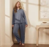 Boll & Branch Soft Knit Long Sleeve & Pants Pajama Set In Mineral