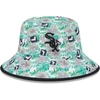 New Era Chicago White Sox Tropic Floral Bucket Hat In Black