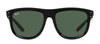 Ray Ban Sunglasses Unisex Wayfarer Reverse - Black Frame Green Lenses 50-22