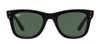 Ray Ban New Wayfarer Color Mix Green Classic G-15 Unisex Sunglasses Rb2132 6052 55 In Green