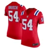 NIKE NIKE TEDY BRUSCHI RED NEW ENGLAND PATRIOTS RETIRED GAME JERSEY