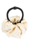 L Erickson Super Scrunch Ponytail Holder In Sand Dollar