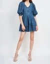 EN SAISON Pixie Mini Dress In Denim