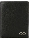 FERRAGAMO GANCINO LOGO BI-FOLD WALLET,58885611433440