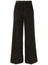 DSQUARED2 DSQUARED2 WIDE-LEG CORDUROY TROUSERS