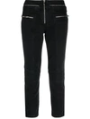 Isabel Marant Zip-embellished Cropped Jeans
