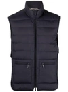 THOM BROWNE THOM BROWNE DOWN-FEATHER PADDED GILET