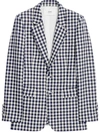 Ami Alexandre Mattiussi Karierter Blazer