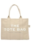 Marc Jacobs Large Tote Bags In Beige