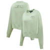 PRO STANDARD PRO STANDARD  GREEN NEW YORK JETS NEUTRAL PULLOVER SWEATSHIRT