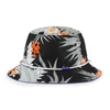 47 '47 BLACK NEW YORK METS DARK TROPIC BUCKET HAT