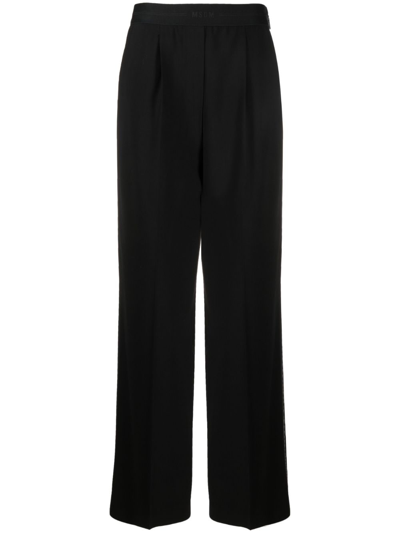 MSGM WIDE-LEG TAILORED TROUSERS