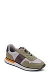 Greats Unisex Mccarren Color Blocked Lace Up Sneakers In Olive Multi