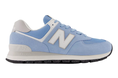Pre-owned New Balance 574 Rugged Blue White In Blue/white