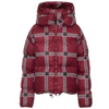 Adidas By Stella Mccartney Womens Padded Jacket In Burgundy