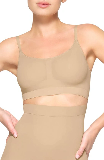 Skims Everyday Sculpt Shaper Bralette In Clay