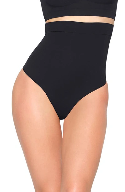 Skims Everyday Sculpt High-waist Shaper Thong In Unknown