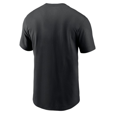 Nike Black Pittsburgh Steelers Local Essential T-shirt In Black