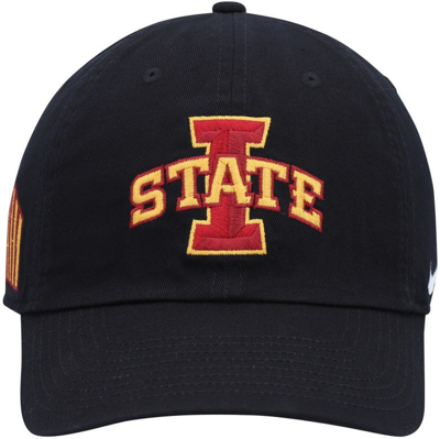 Nike Black Iowa State Cyclones Heritage86 Logo Performance Adjustable Hat