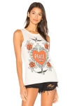 CHASER PEACE & LOVE TANK,CW6142 CHA2147 VWHT