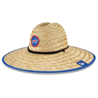 New Era Natural Buffalo Bills Nfl Training Camp Official Straw Lifeguard Hat