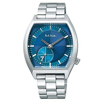Pre-owned Paul Smith Watch No. 7 Blue Bb5-517-91 Silver