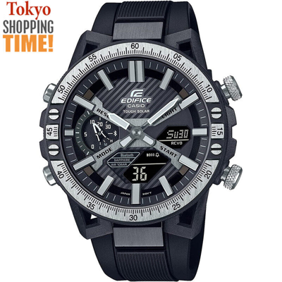 Pre-owned Casio Edifice Ecb-2000ytp-1ajf Sospensione Bluetooth Analog Digital Men Watch